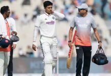 शुभमन गिल दूसरे टेस्ट के लिए गुवाहाटी जाएंगे: बीसीसीआई!