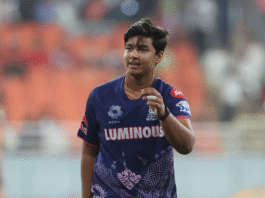 IPL 2026: राजस्थान रॉयल्स के वैभव सूर्यवंशी ने ट्रेनिंग के दौरान पानी की पाइपलाइन तोड़ी – देखें वीडियो!