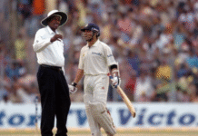 वह फैसला जो सालों तक ग़लत रहा: स्टीव बकनर ने 22 साल बाद सचिन तेंदुलकर को आउट देने की गलती मानी!