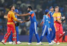 टी20 विश्व कप: भारत ने जिम्बाब्वे को हराकर सेमीफाइनल की उम्मीदें जिंदा रखीं!