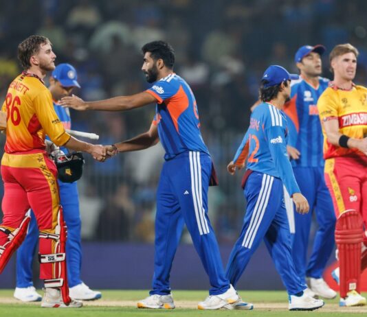 टी20 विश्व कप: भारत ने जिम्बाब्वे को हराकर सेमीफाइनल की उम्मीदें जिंदा रखीं!