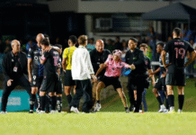 लियोनेल मेसी प्यूर्टो रिको में फैंस के मैदान पर घुसने से गिरे – देखें वीडियो!