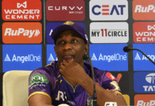 ब्रावो का ‘टू चिक्स एट होम’ बयान माइक पर कैद, KKR प्रेस कॉन्फ्रेंस से पहले वायरल!