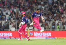 आईपीएल 2026: राजस्थान रॉयल्स ने गुजरात टाइटंस को रोमांचक मुकाबले में हराया!