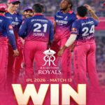 आईपीएल 2026: यशस्वी जायसवाल और वैभव सूर्यवंशी ने मुंबई इंडियंस को रौंदा, बारिश से प्रभावित मैच में राजस्थान की जीत!