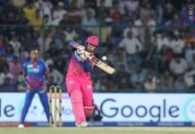 वैभव सूर्यवंशी ने एक ही सीज़न में किसी भारतीय द्वारा सर्वाधिक छक्के लगाने का IPL रिकॉर्ड तोड़ा।